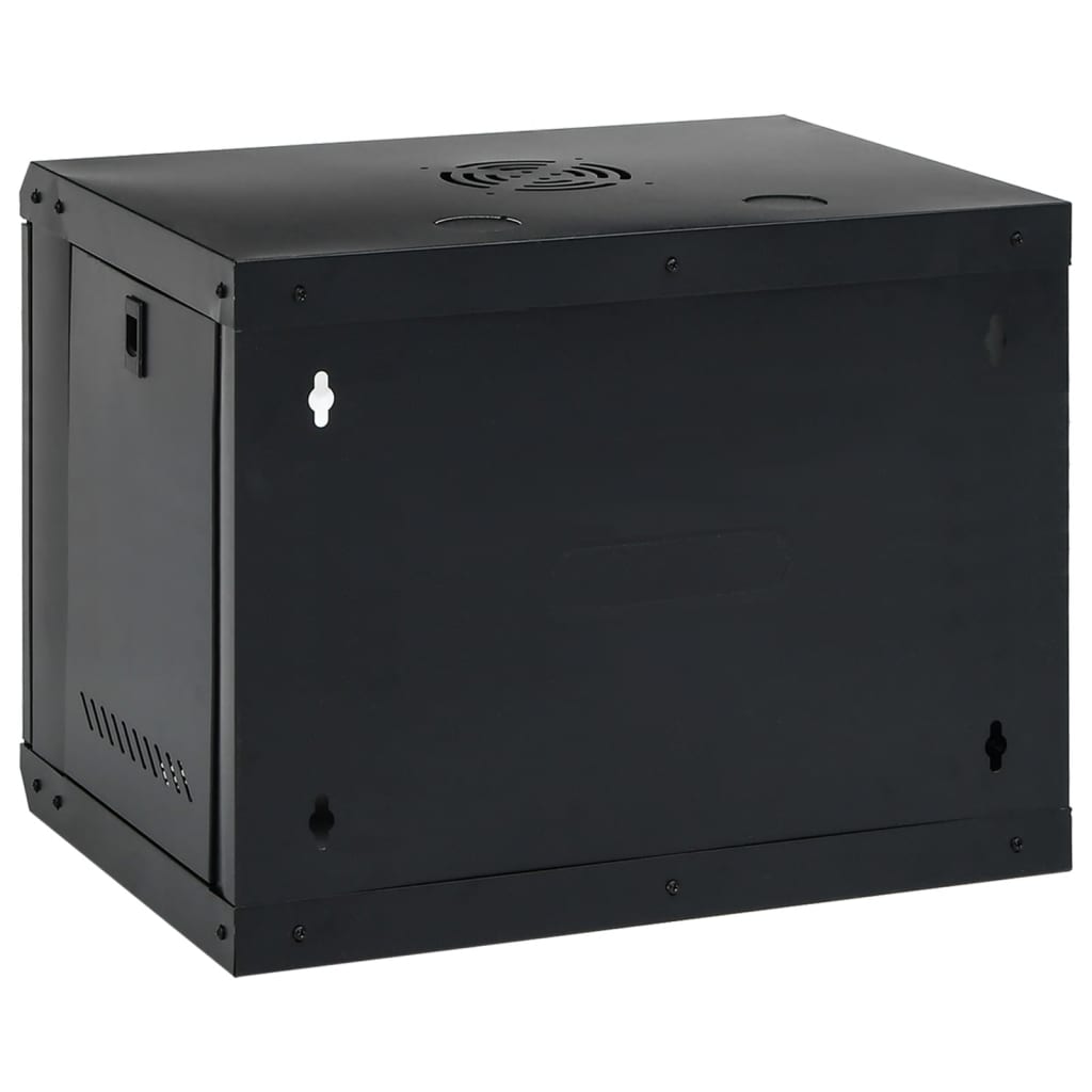 vidaXL 9U Wall Mounted Network Cabinet 19" IP20 53x40x45 cm