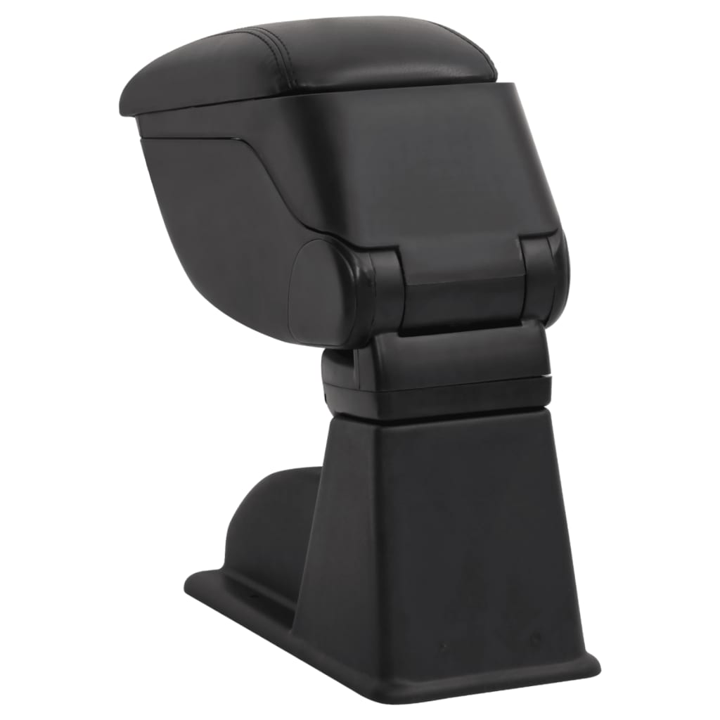 vidaXL Car Armrest Black 12x29x(32-46) cm ABS