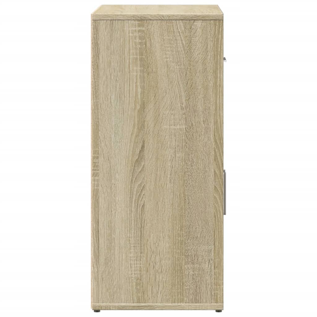 vidaXL Sideboard Sonoma Oak 60x31x70 cm Engineered Wood