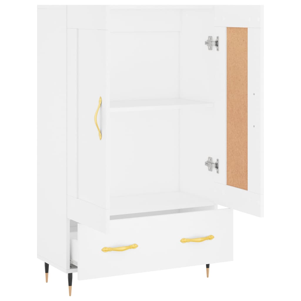 vidaXL Highboard White 69.5x31x115 cm Engineered Wood