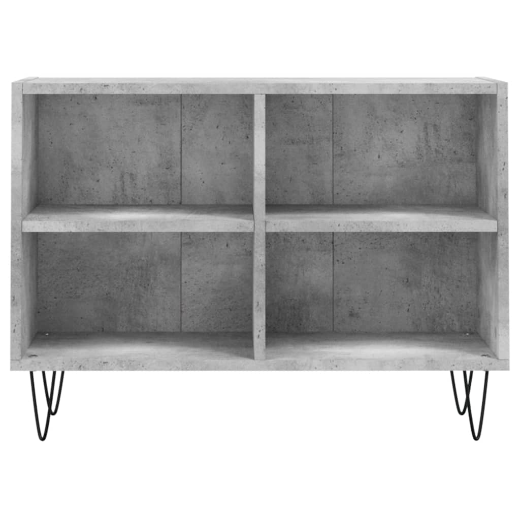 vidaXL TV Cabinet Concrete Grey 69.5x30x50 cm Engineered Wood