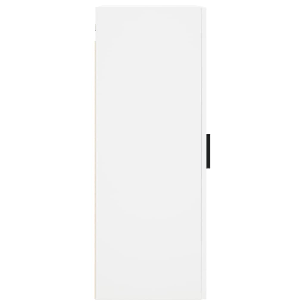 vidaXL Wall Mounted Cabinet White 34.5x34x90 cm