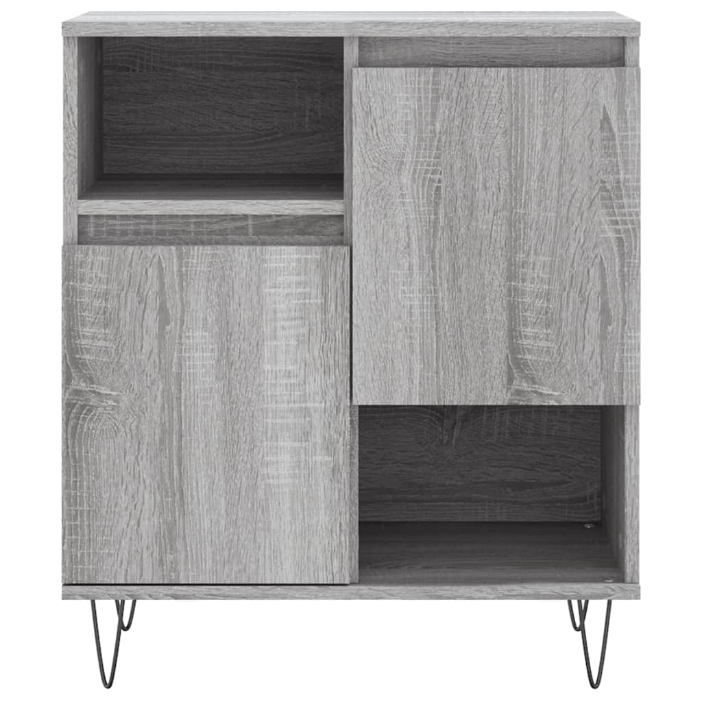 vidaXL Sideboard Grey Sonoma 60x35x70 cm Engineered Wood