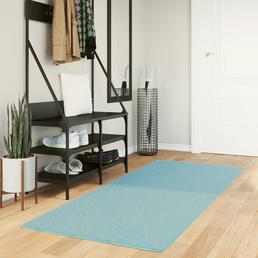 vidaXL Rug OVIEDO Short Pile Green 80x200 cm