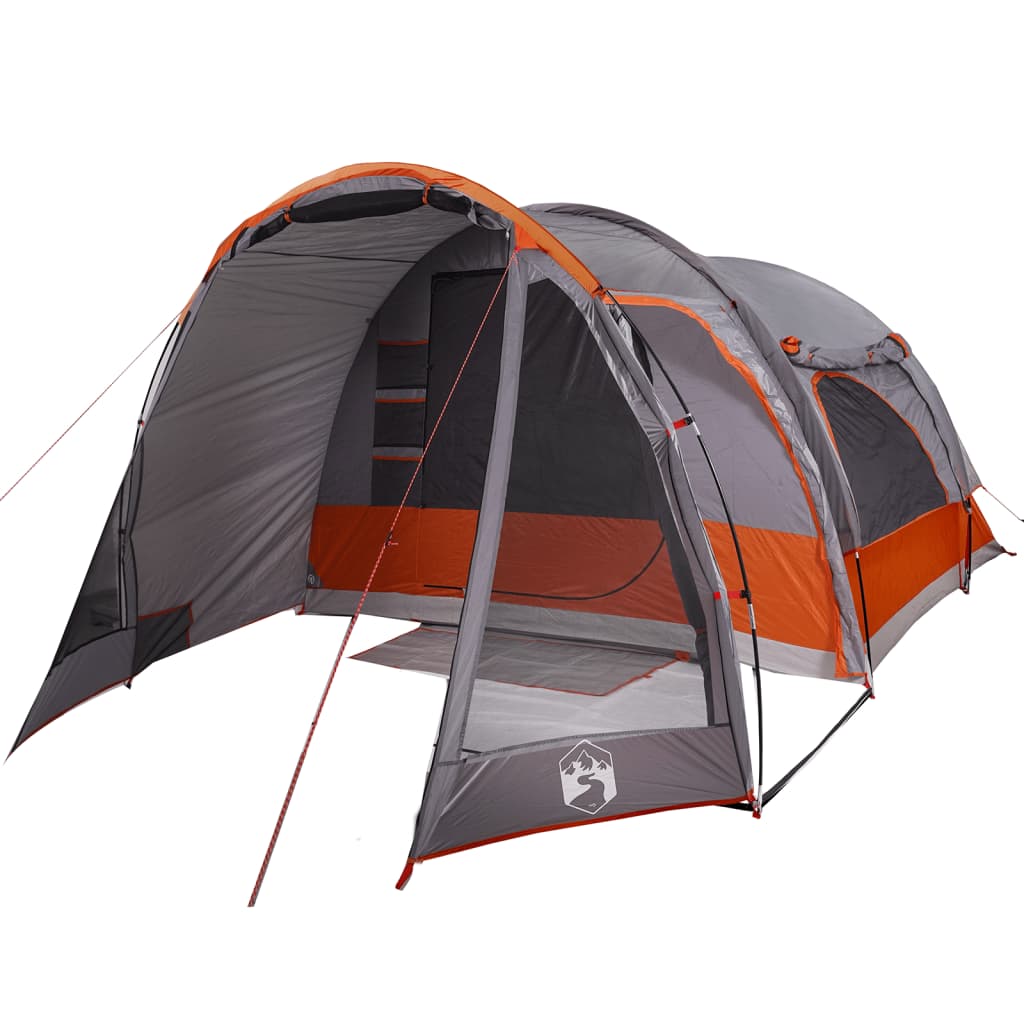 vidaXL Family Tent 6-Person Grey Waterproof