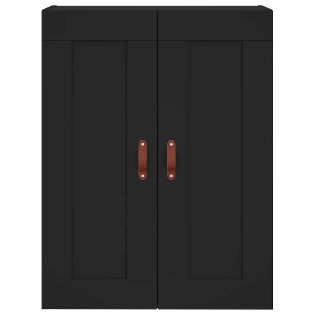 vidaXL Highboard Black 69.5x34x180 cm Engineered Wood