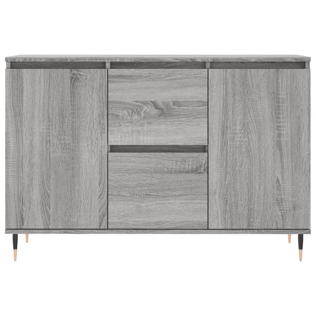 vidaXL Sideboard Grey Sonoma 104x35x70 cm Engineered Wood