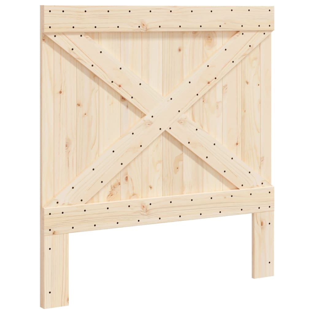 vidaXL Headboard 100x104 cm Solid Wood Pine