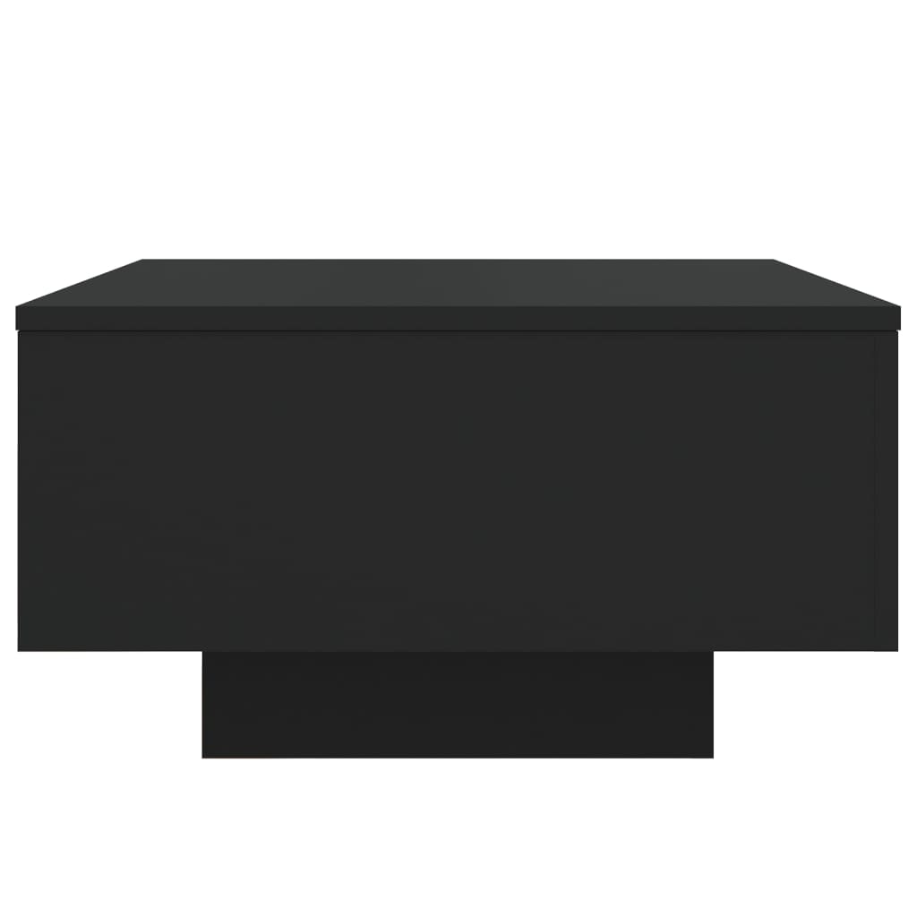 vidaXL Coffee Table Black 55x55x31 cm Engineered Wood