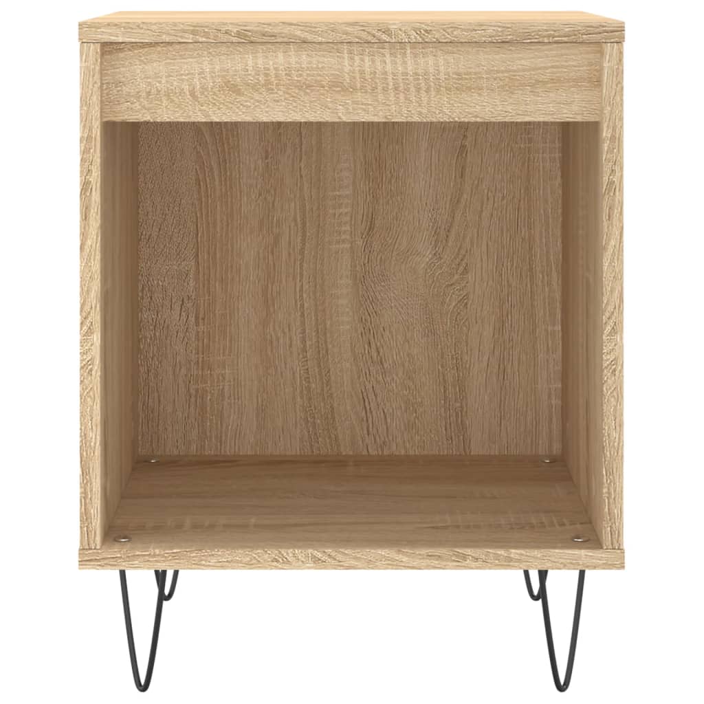 vidaXL Bedside Cabinets 2 pcs Sonoma Oak 40x35x50 cm Engineered Wood