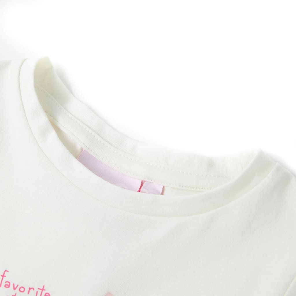 Kids' T-shirt Ecru 104