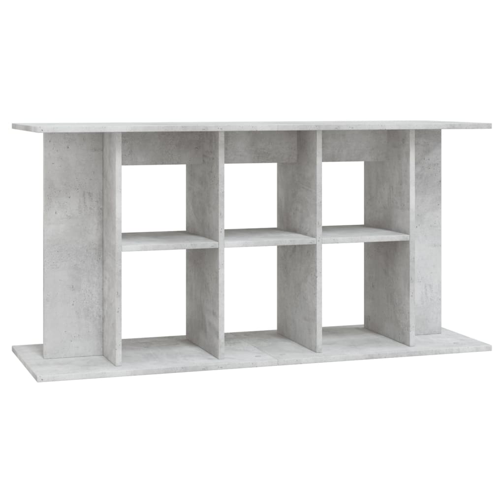 vidaXL Aquarium Stand Concrete Grey 120x40x60 cm Engineered Wood