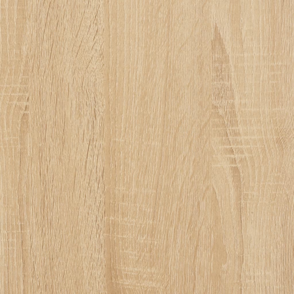 vidaXL Console Table Sonoma Oak 89.5x28x76 cm Engineered Wood