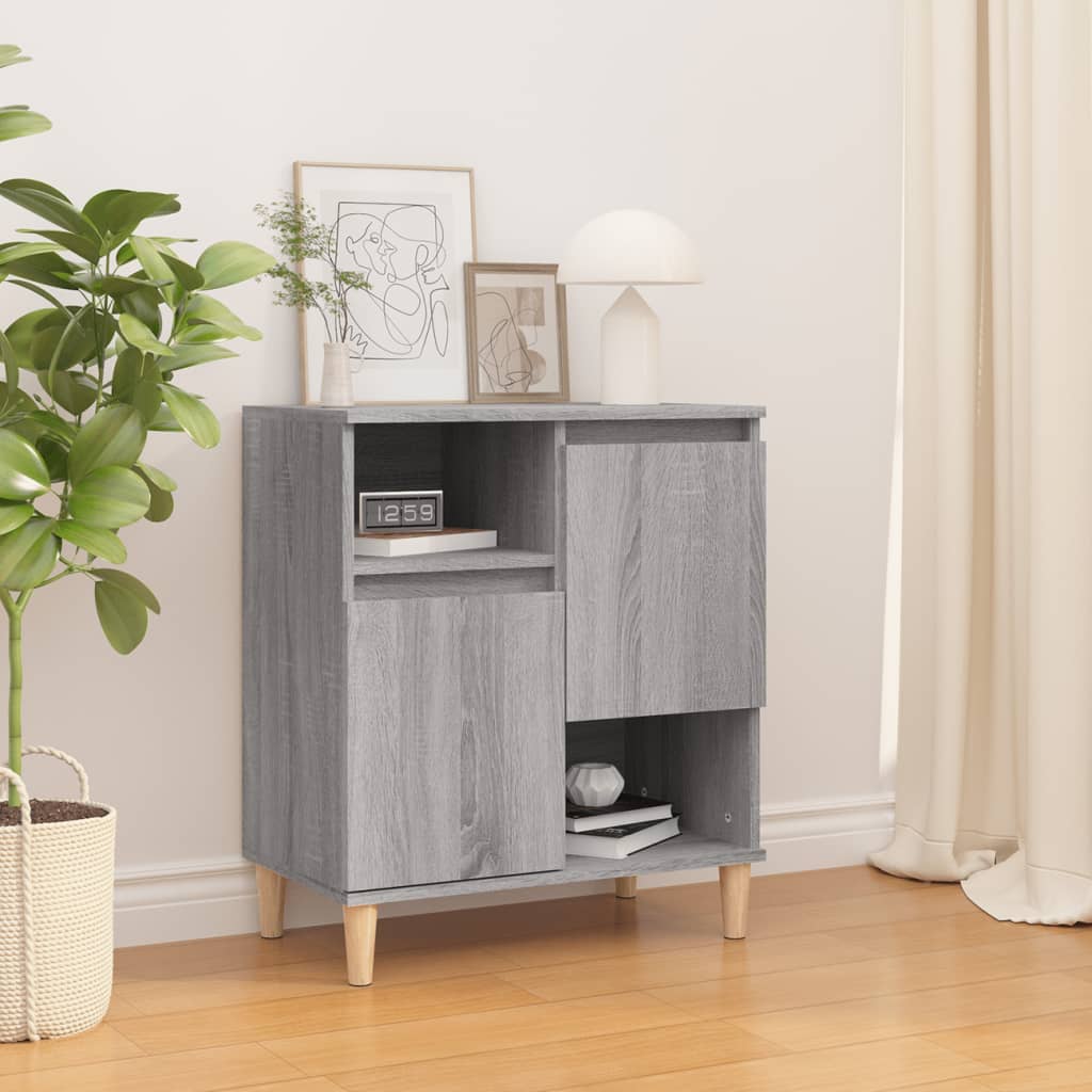 vidaXL Sideboard Grey Sonoma 60x35x70 cm Engineered Wood