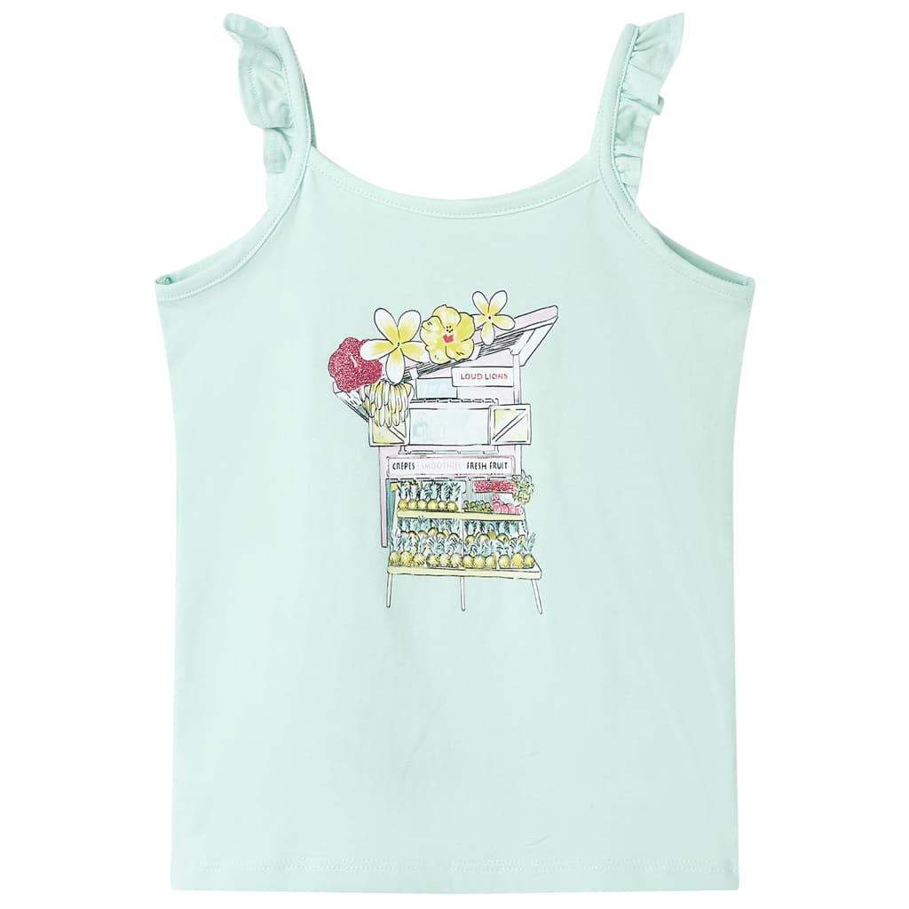 Kids' Tank Top Light Mint 104