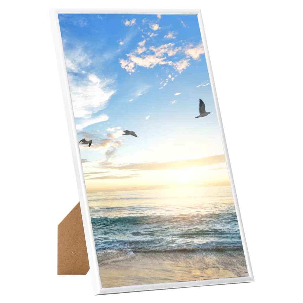 vidaXL Photo Frames Collage 3 pcs for Table White 10x15 cm MDF