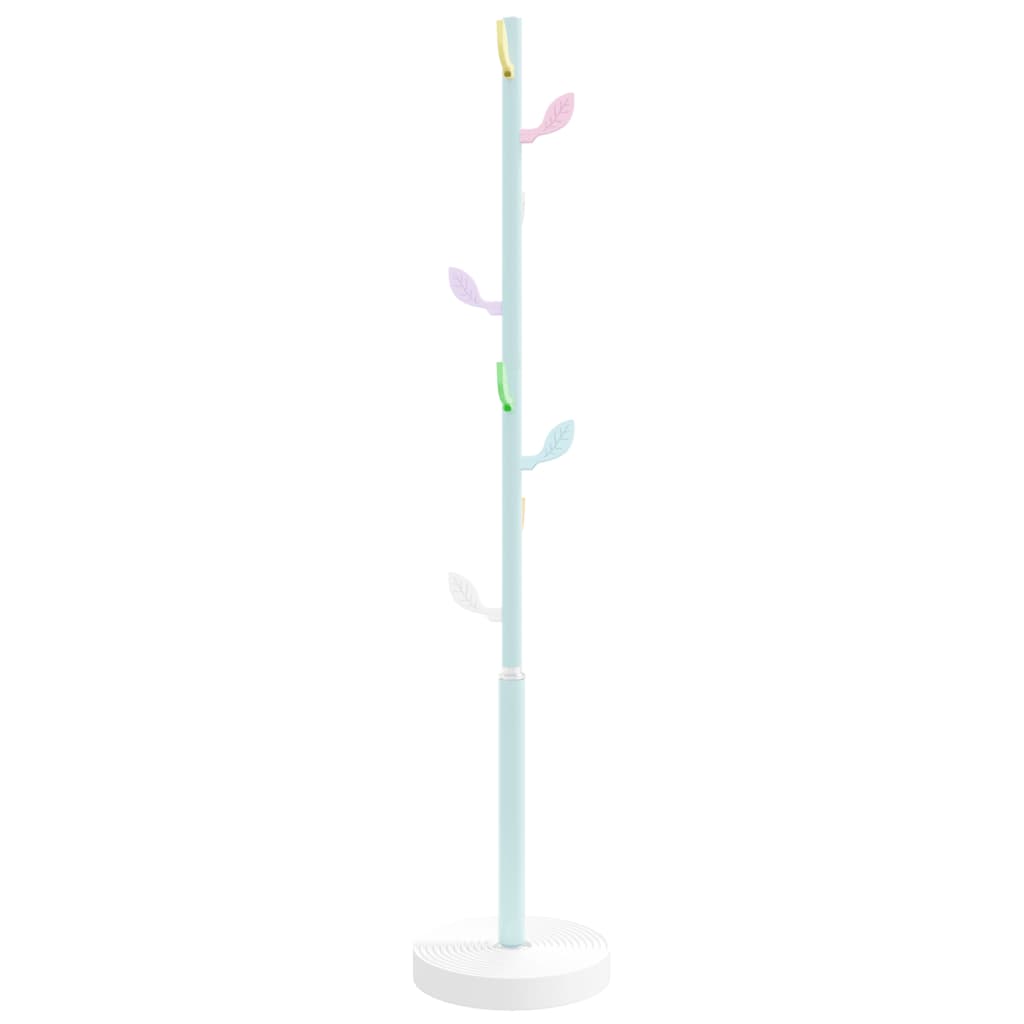 vidaXL Coat Stand Blue 172 cm Powder-coated Iron