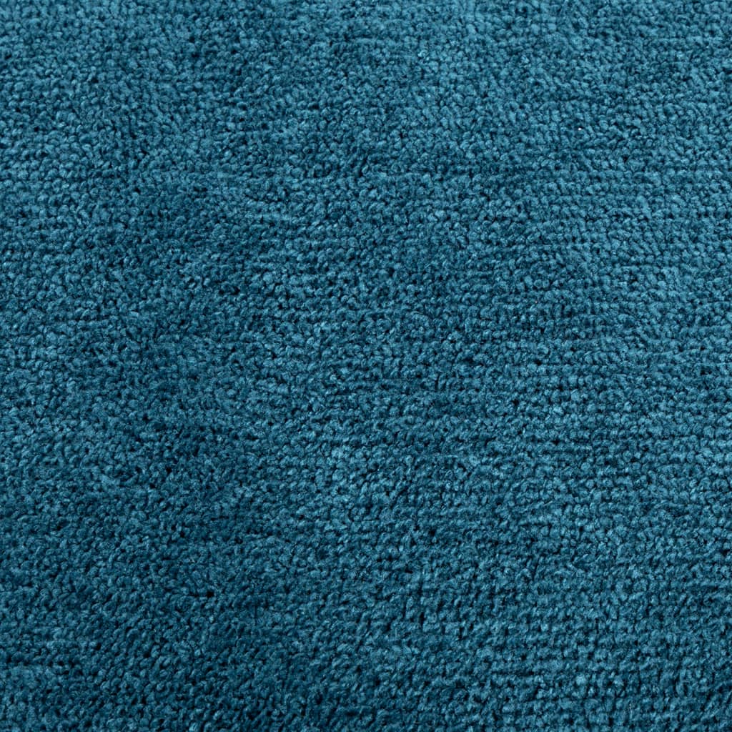 vidaXL Rug OVIEDO Short Pile Turquoise 160x160 cm