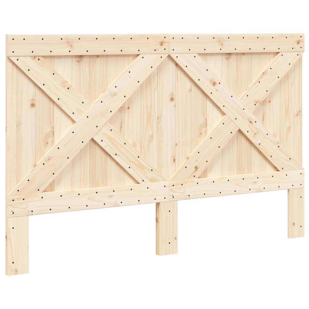 vidaXL Headboard 160x104 cm Solid Wood Pine