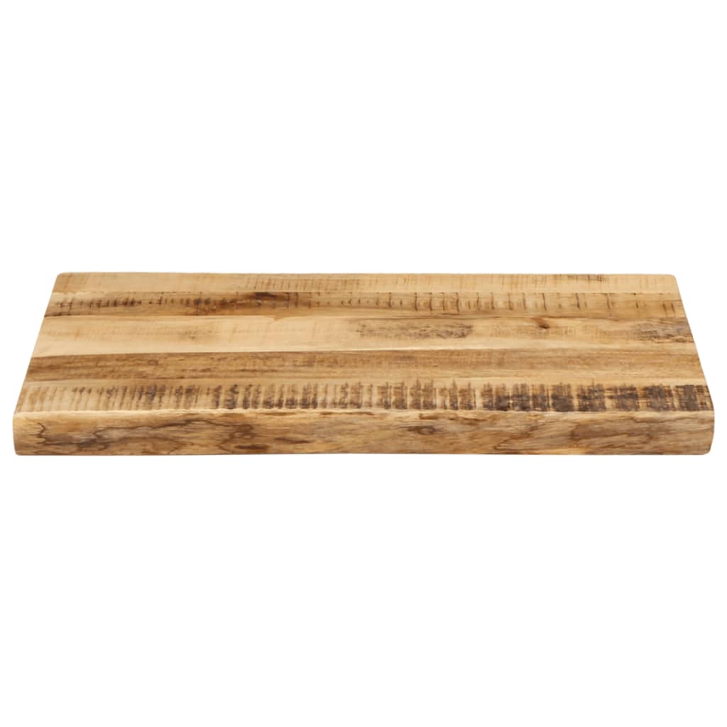 vidaXL Table Top Live Edge 60x40x3.8 cm Solid Wood Rough Mango