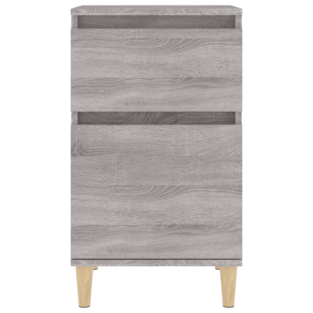 vidaXL Bedside Cabinets 2 pcs Grey Sonoma 40x35x70 cm