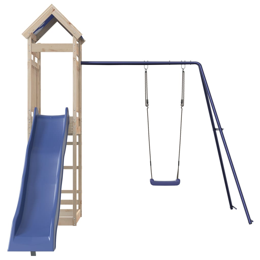 vidaXL Outdoor Playset Solid Wood Pine