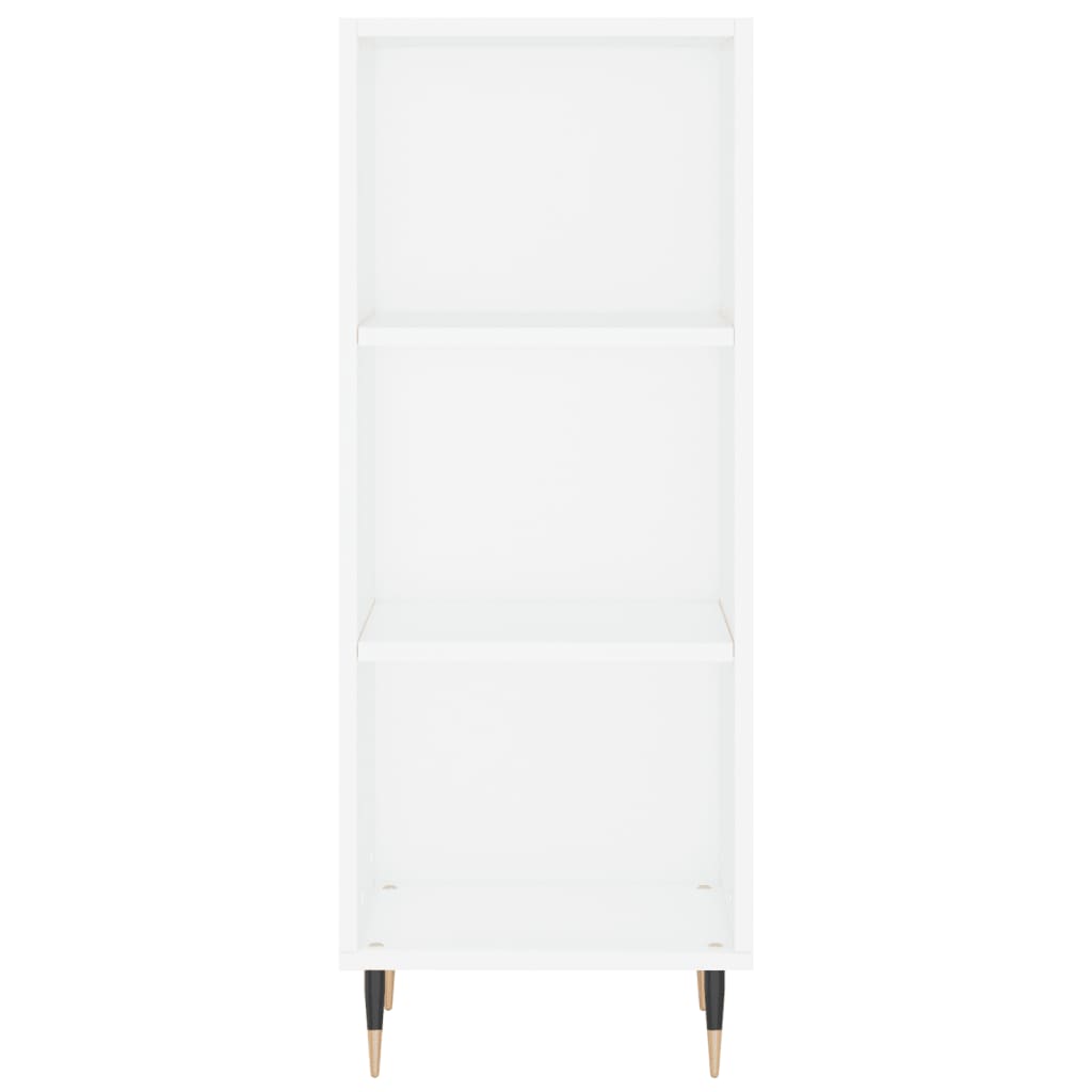 vidaXL Highboard White 34.5x34x180 cm Engineered Wood