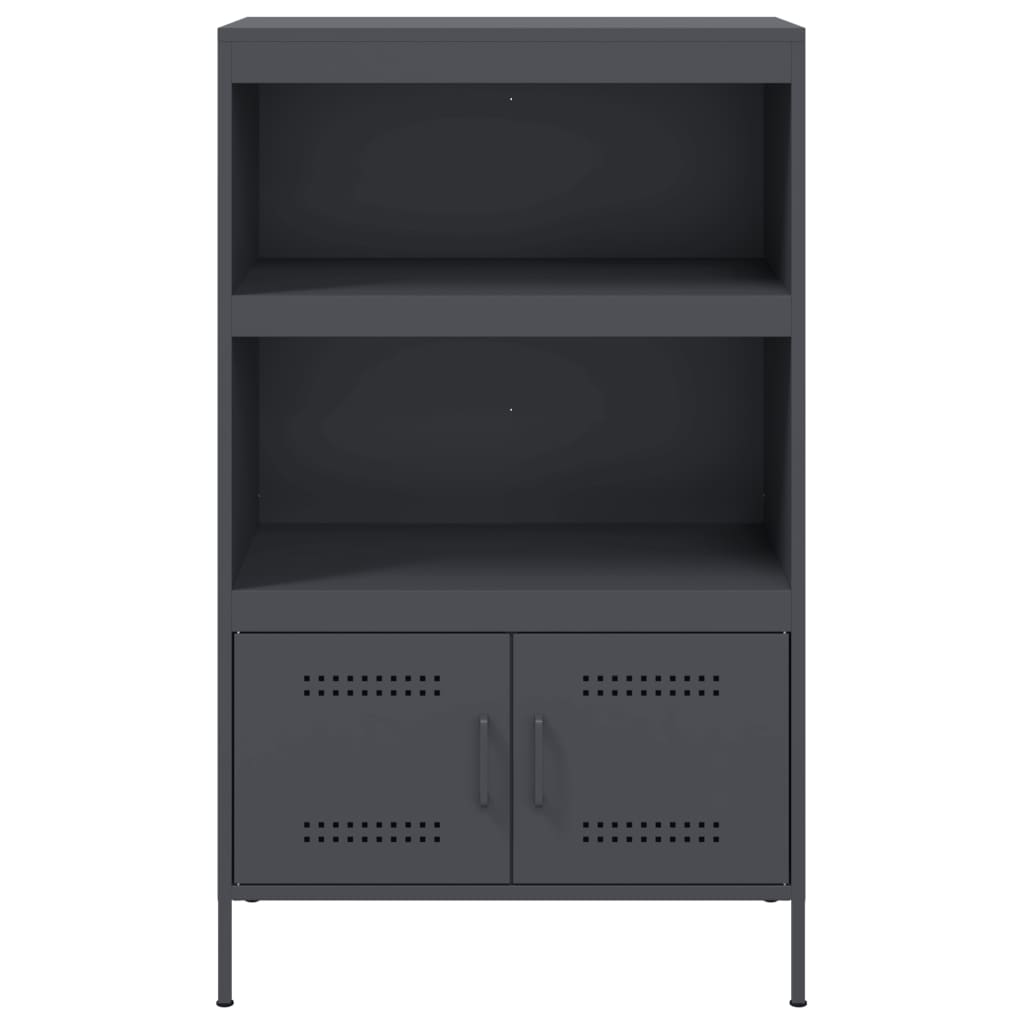 vidaXL Highboard Anthracite 68x39x113 cm Steel