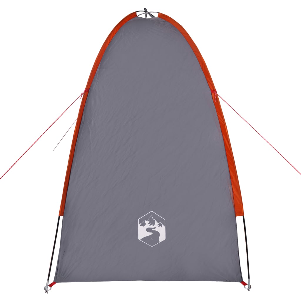 vidaXL Storage Tent Grey and Orange Waterproof