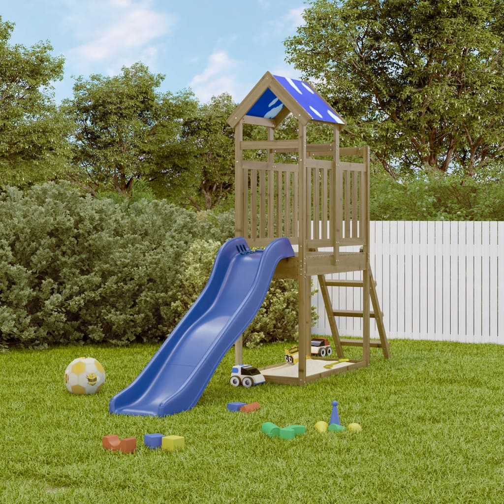 vidaXL Outdoor Playset Impregnated Wood Pine