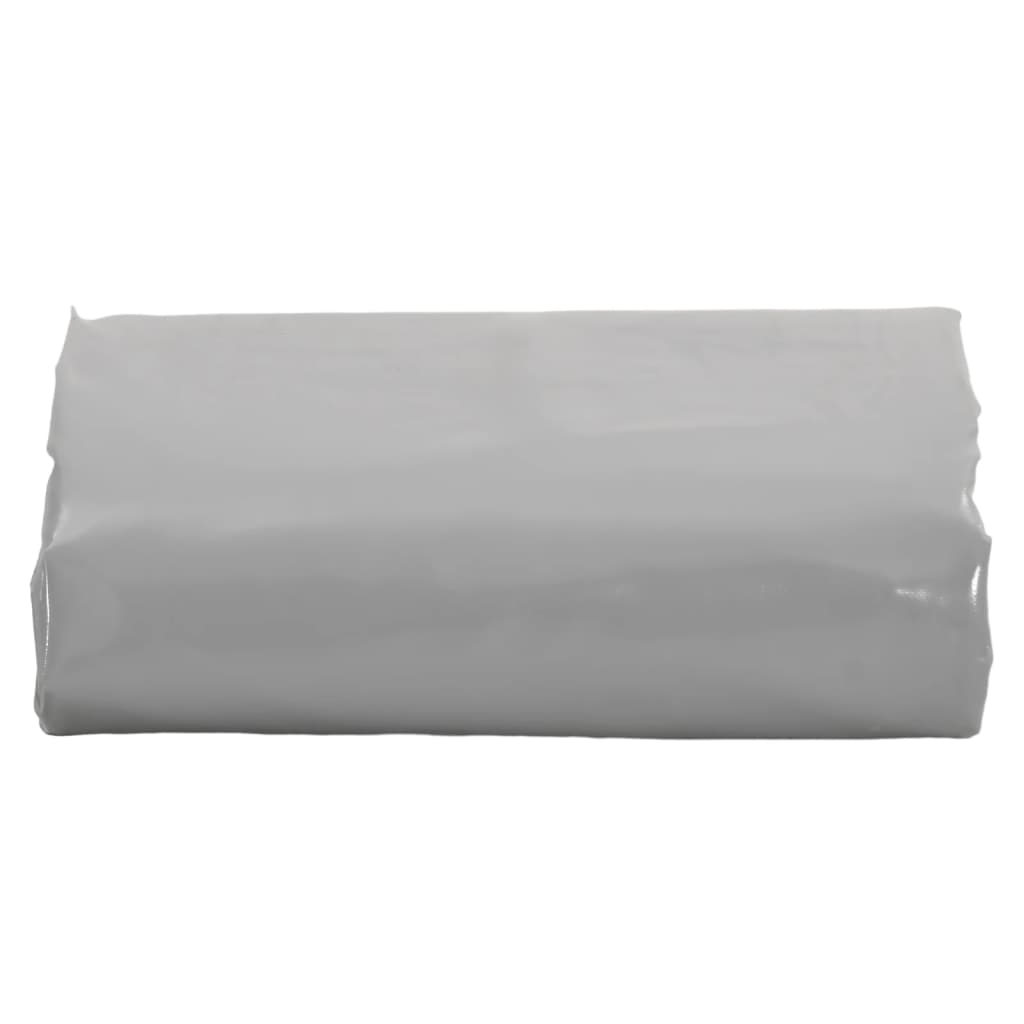 vidaXL Tarpaulin Grey 5x5 m 650 g/m²