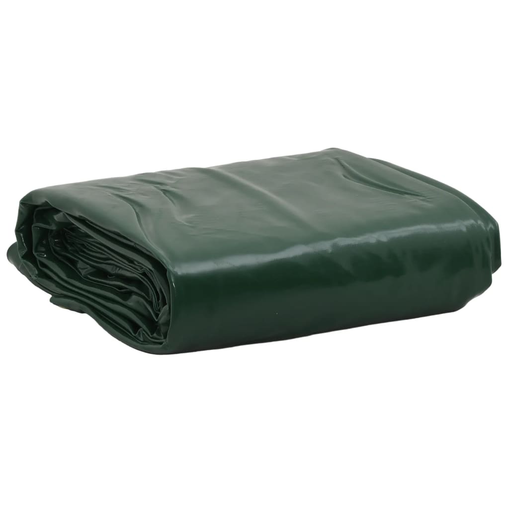 vidaXL Tarpaulin Green 1.5x2 m 650 g/m²