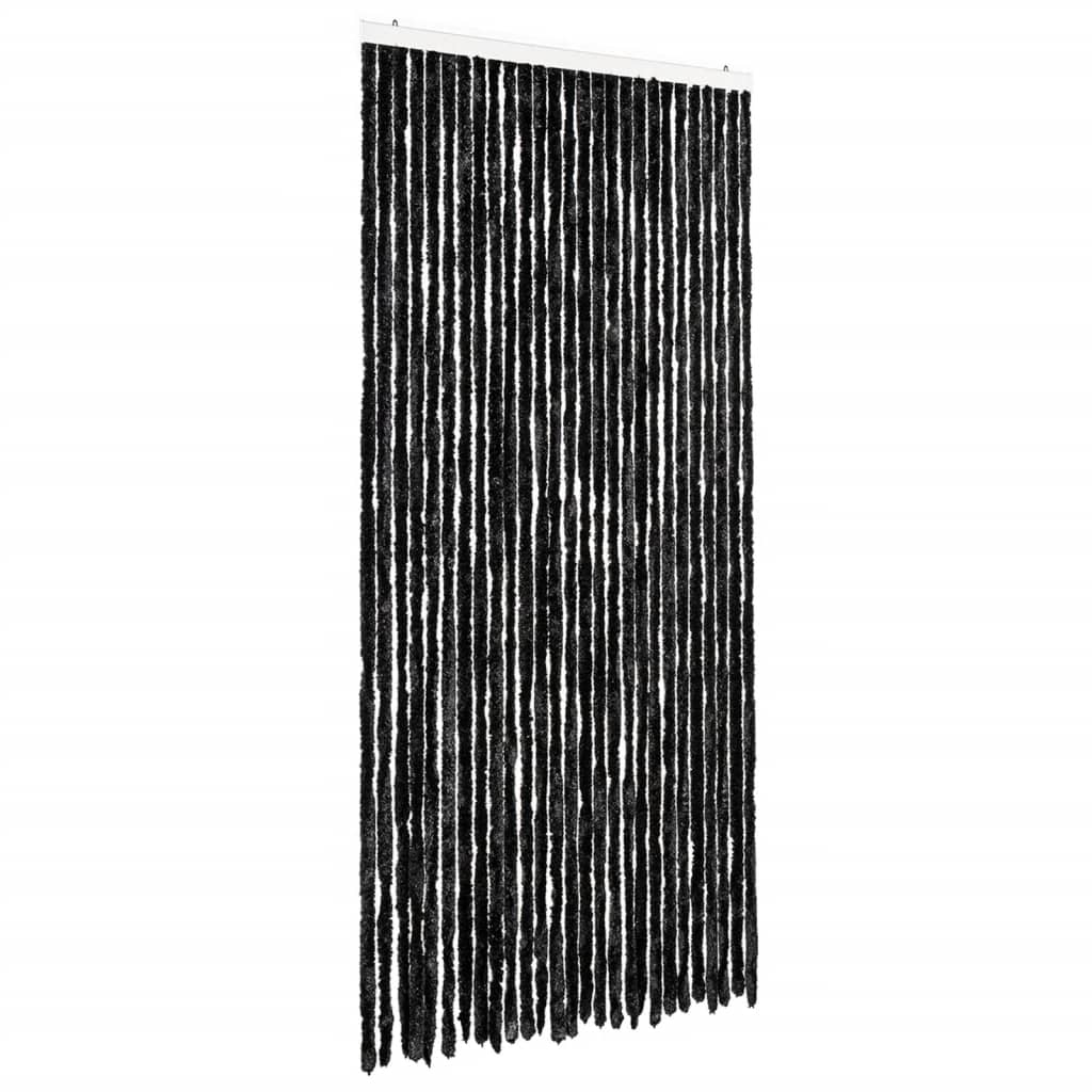 vidaXL Insect Curtain Anthracite 118x220 cm Chenille