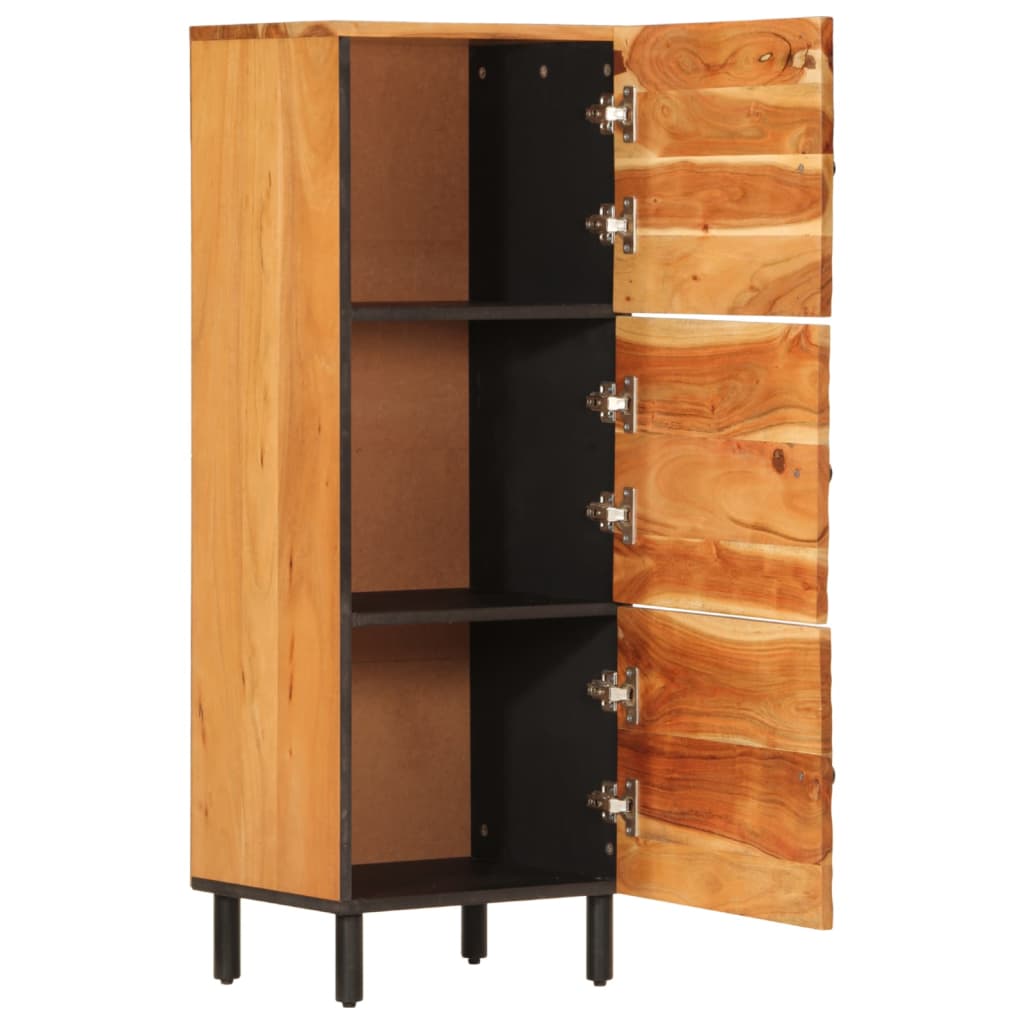 vidaXL Highboard 40x33x110 cm Solid Wood Acacia