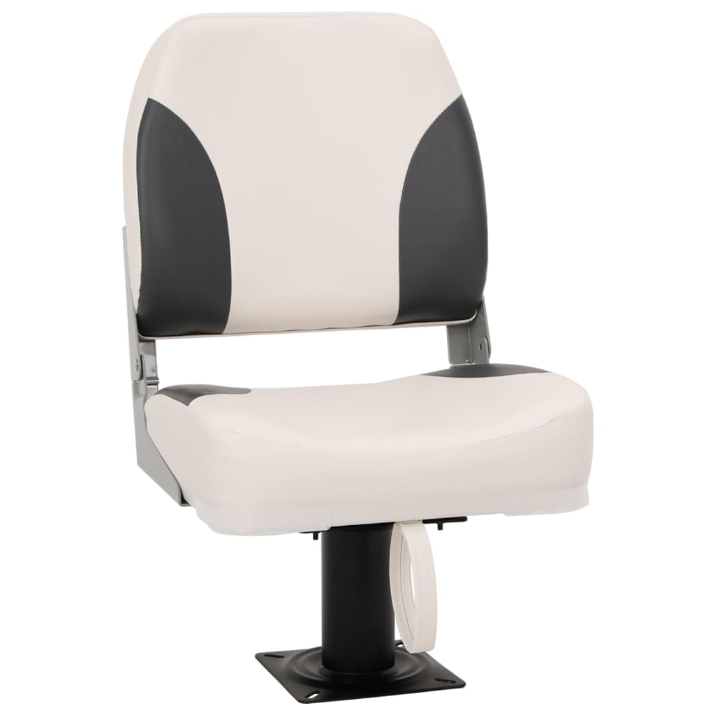 vidaXL Boat Seat with Pedestal 360° Rotatable