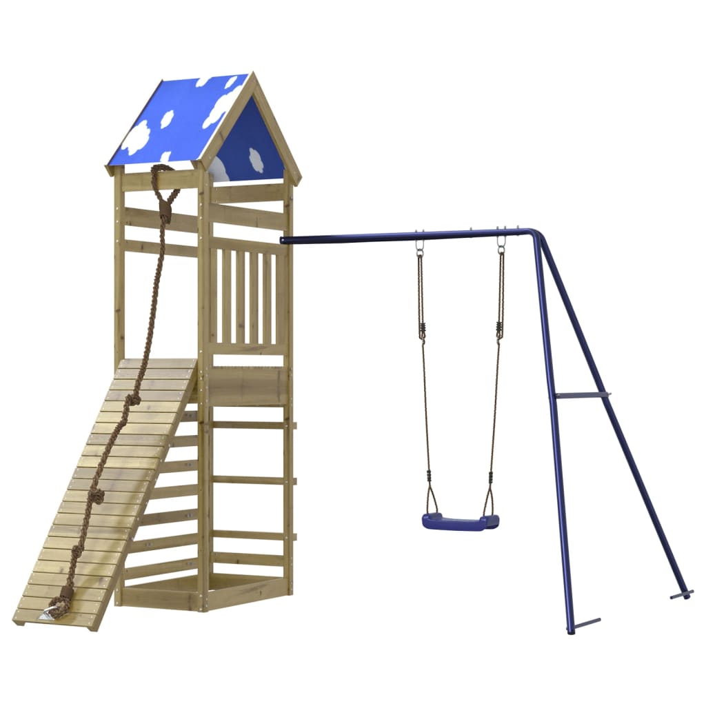 vidaXL Outdoor Playset Impregnated Wood Pine