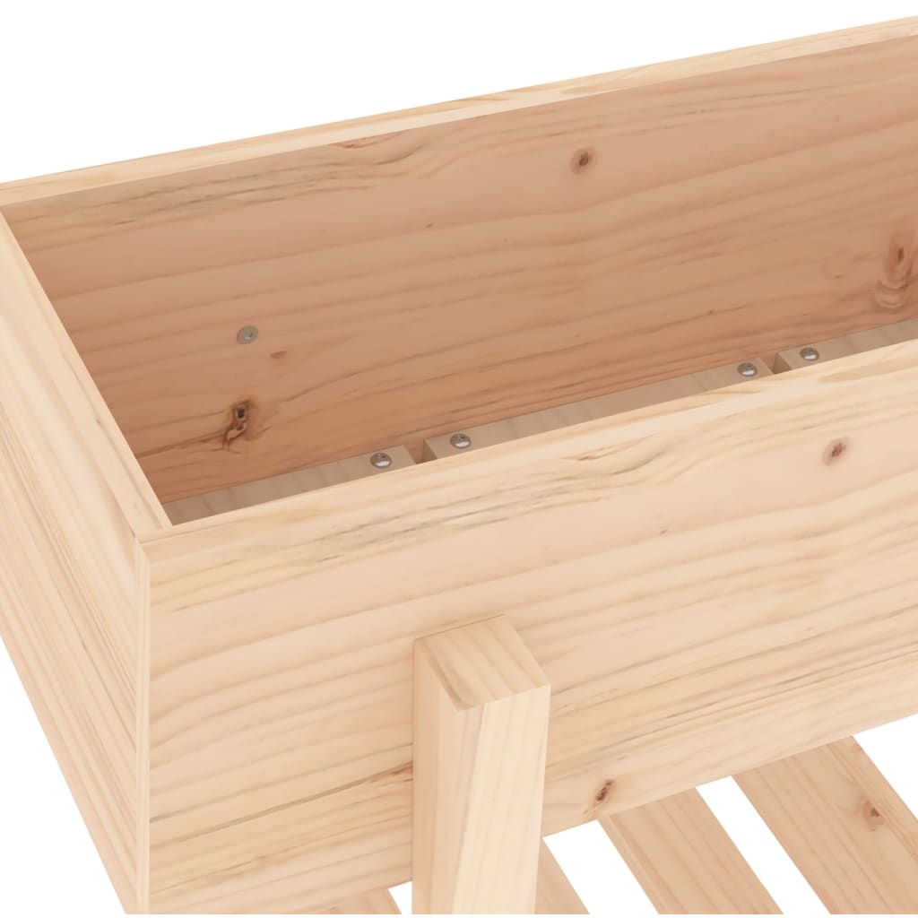 vidaXL Garden Planter 62x30x69 cm Solid Wood Pine