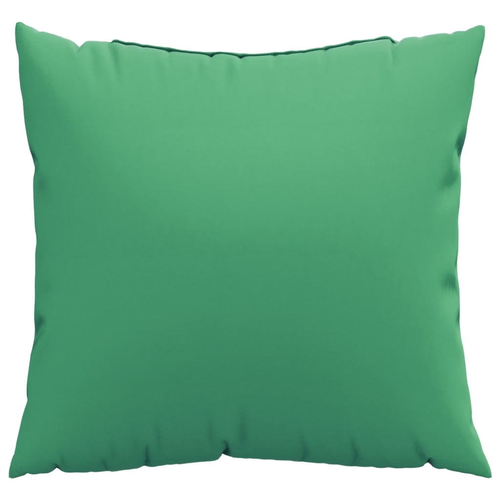 vidaXL Sofa Cushions 4 pcs Green 40x40 cm Fabric