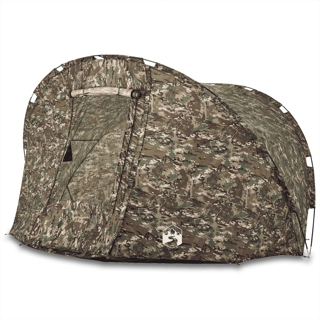 vidaXL Fishing Tent 5-Person Camouflage Waterproof