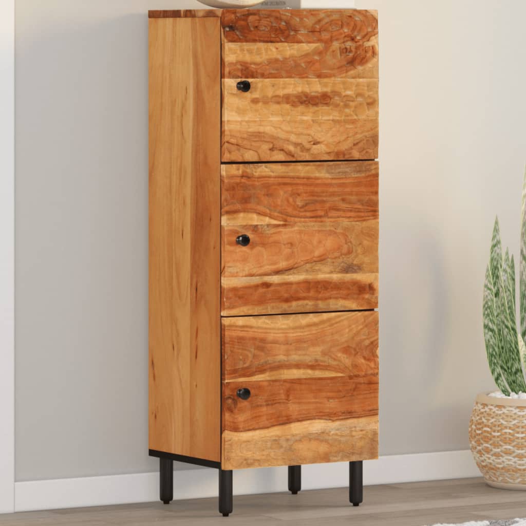 vidaXL Highboard 40x33x110 cm Solid Wood Acacia