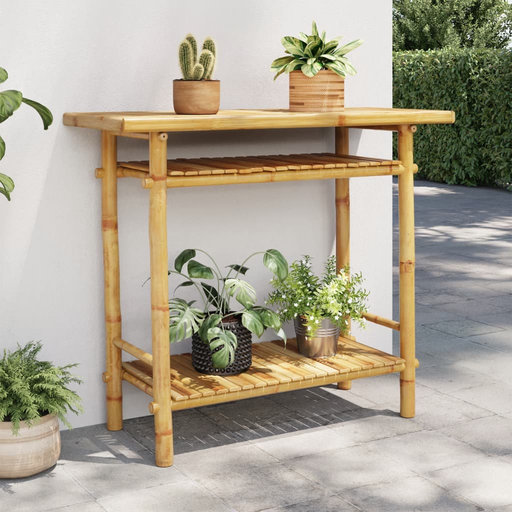 vidaXL Console Table 90x37x75 cm Bamboo