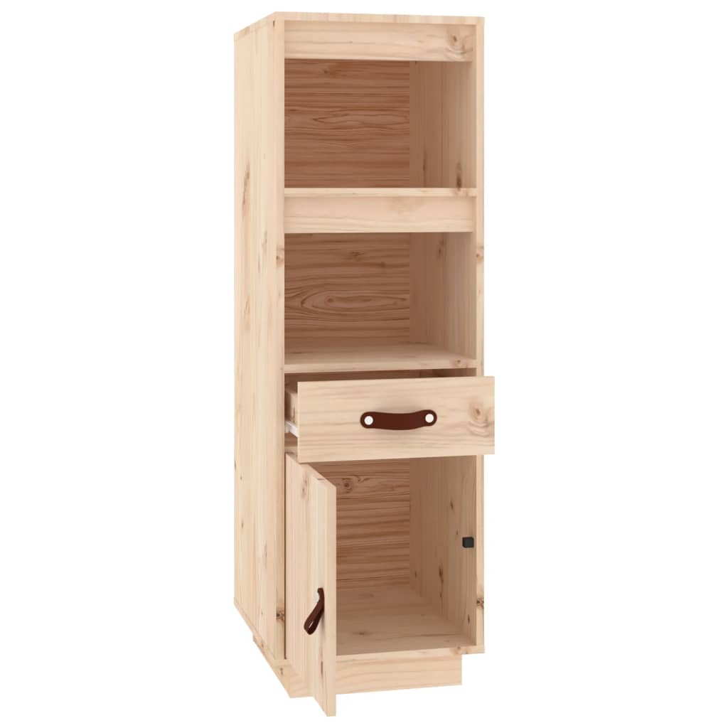 vidaXL Highboard 34x40x108,5 cm Solid Wood Pine