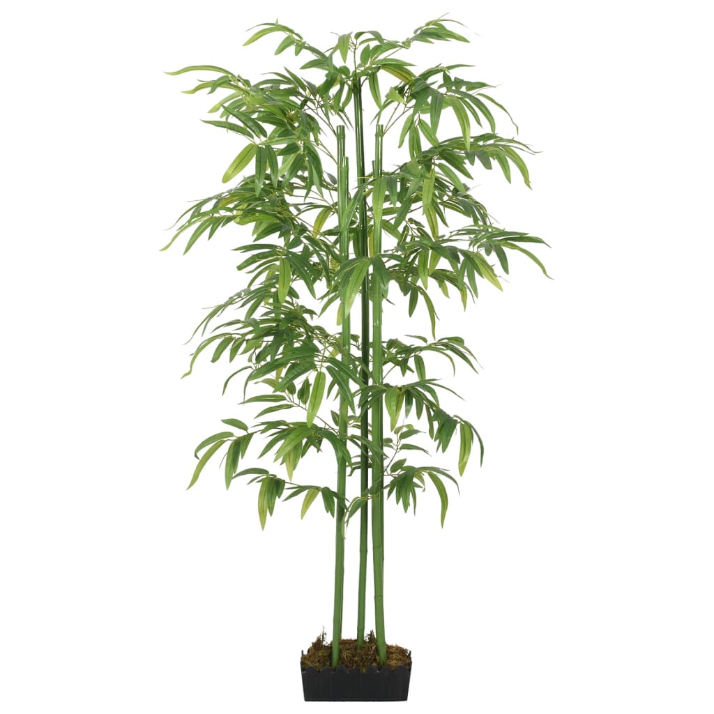 vidaXL Artificial Bamboo Tree 864 Leaves 180 cm Green