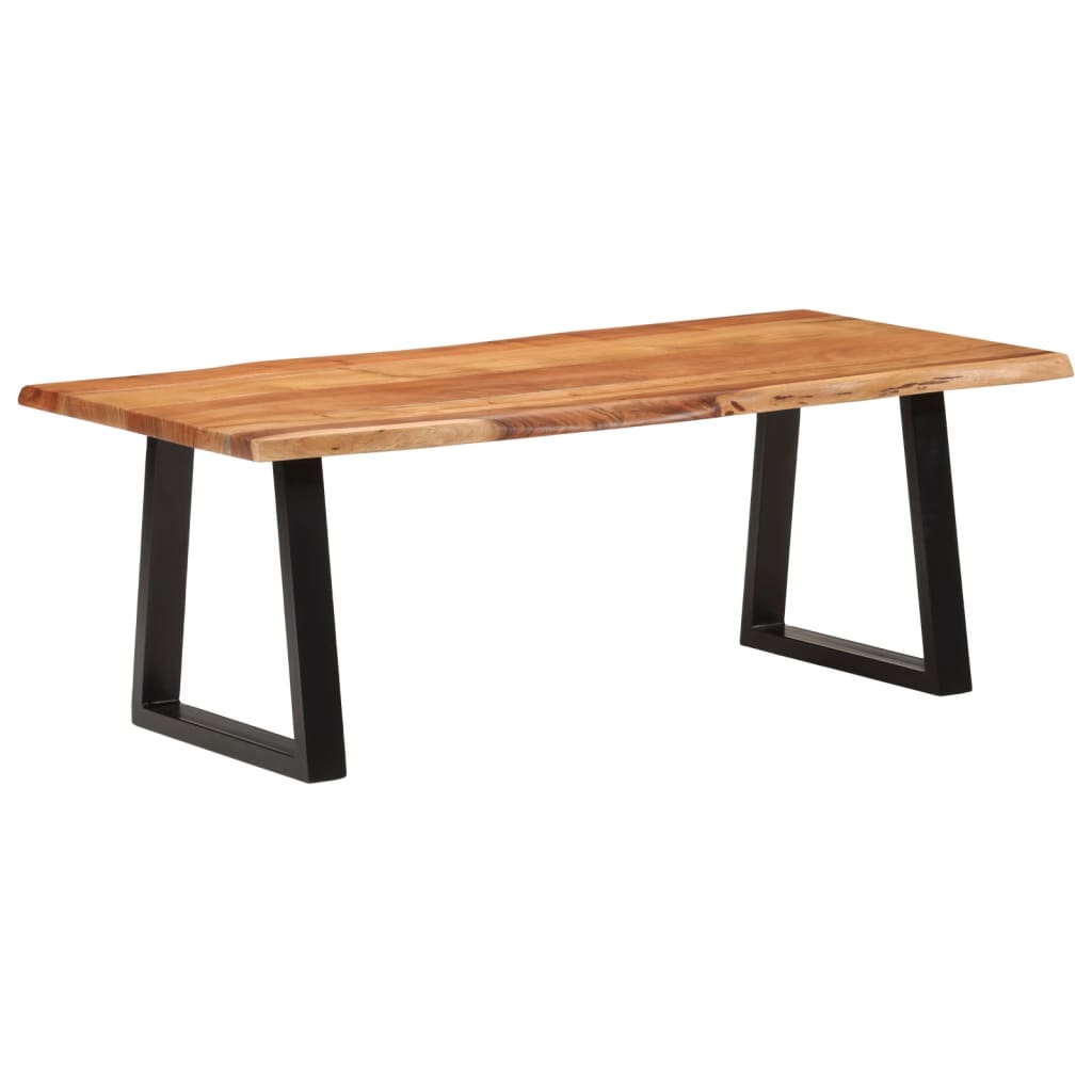 vidaXL Coffee Table 110x55x40 cm Solid Wood Acacia