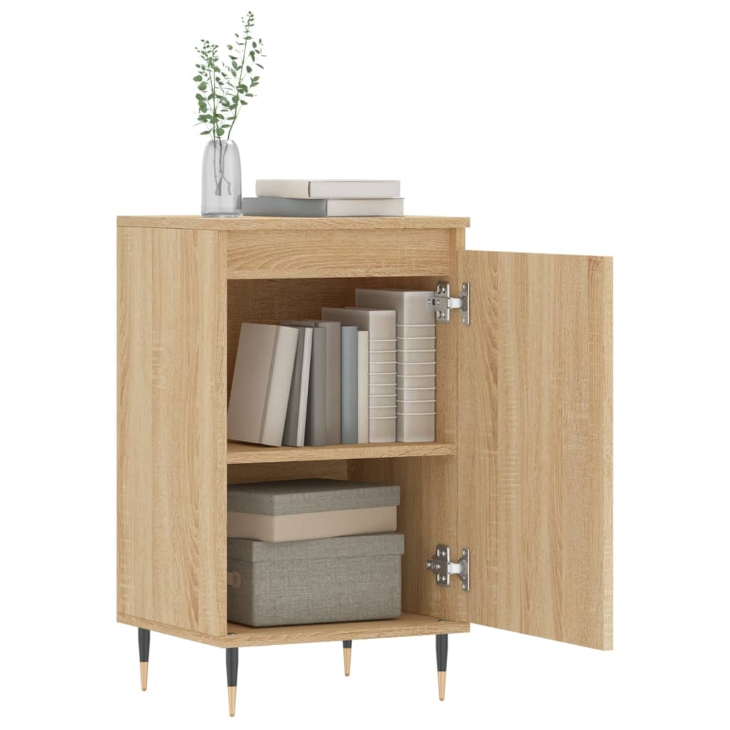 vidaXL Sideboard Sonoma Oak 40x35x70 cm Engineered Wood