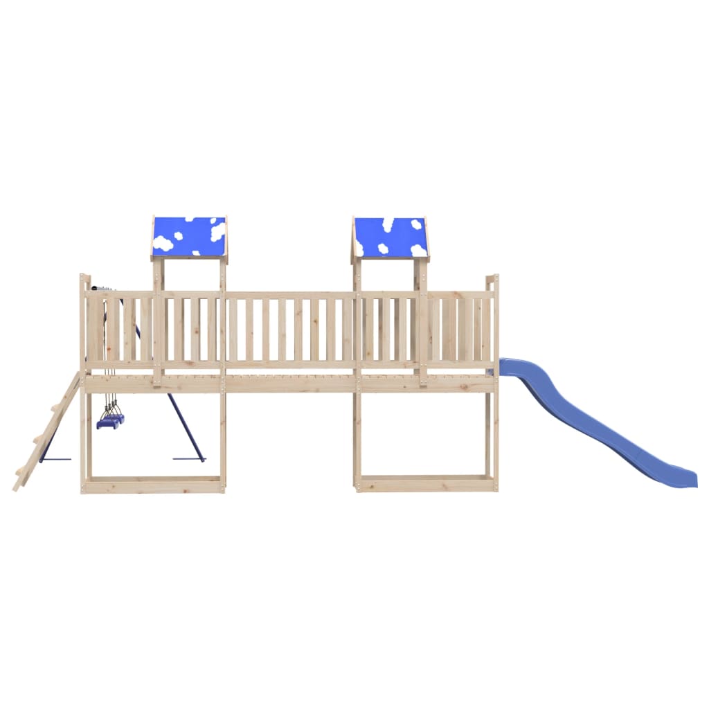 vidaXL Outdoor Playset Solid Wood Pine