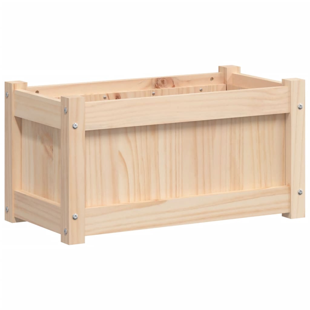 vidaXL Garden Planter 60x31x31 cm Solid Wood Pine