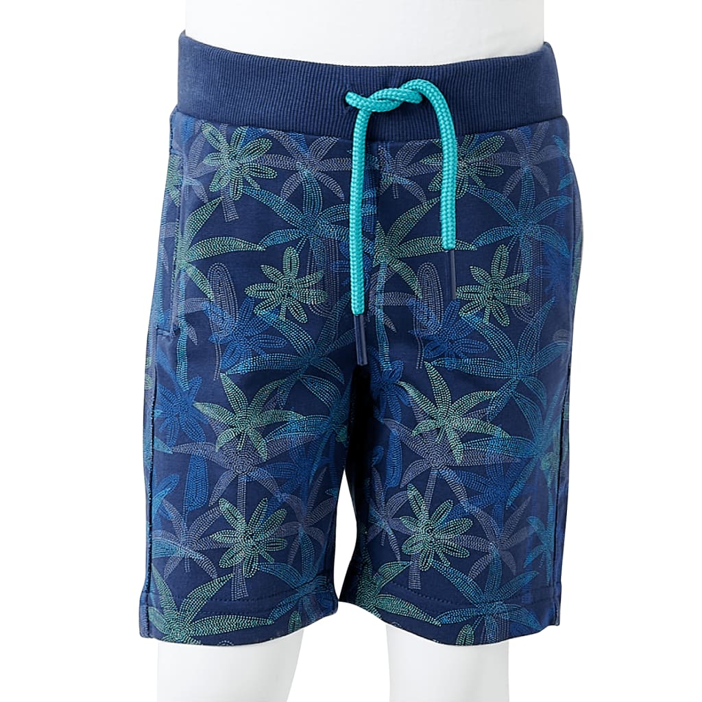 Kids' Shorts with Drawstring Navy 104