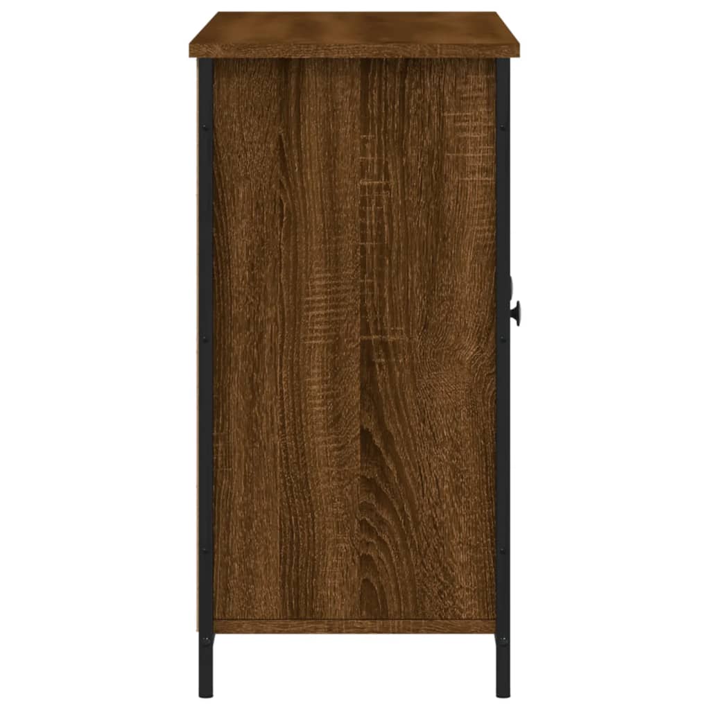 vidaXL Sideboard Brown Oak 100x35x70 cm Engineered Wood