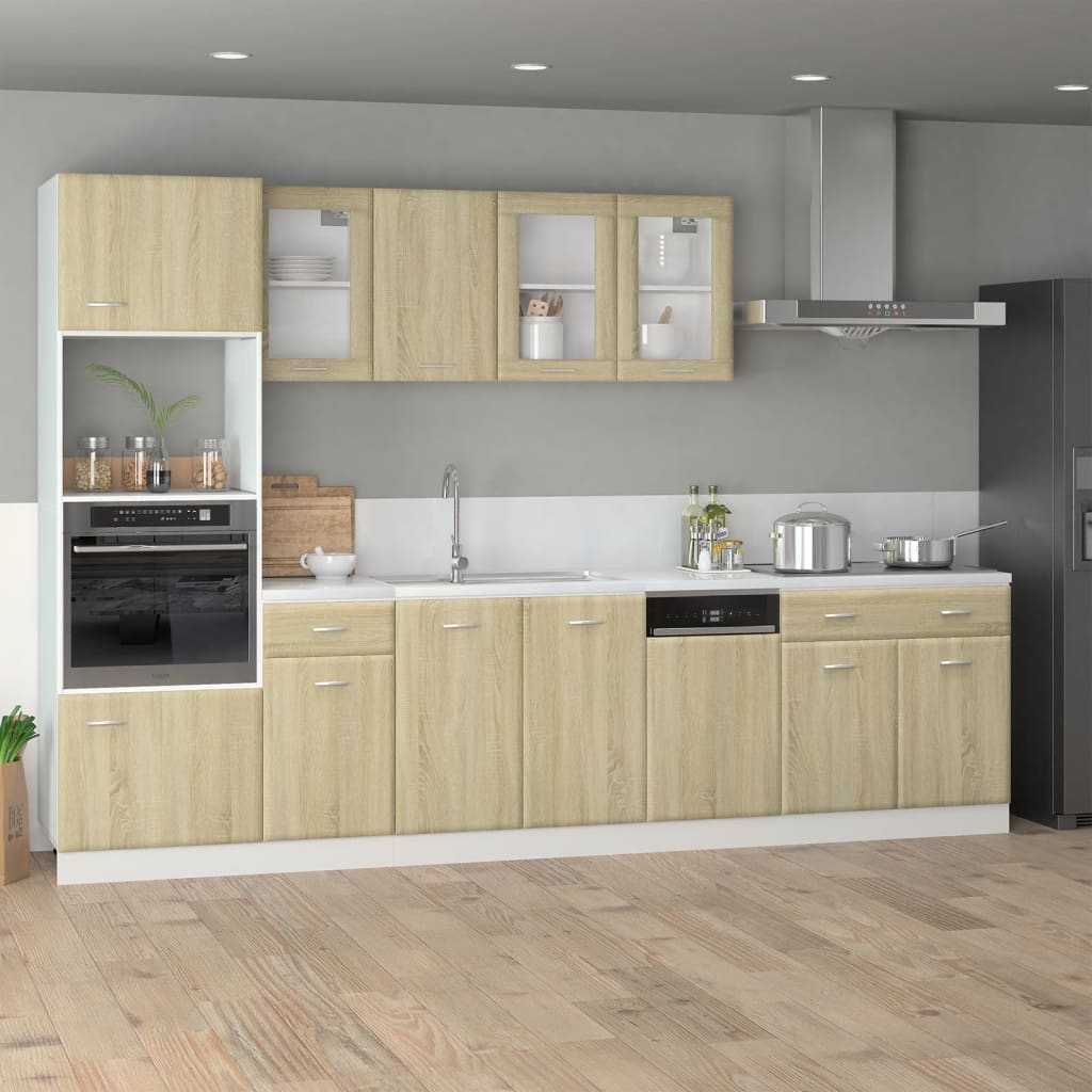 vidaXL Bottom Cabinet Sonoma Oak 60x46x81.5 cm Engineered Wood